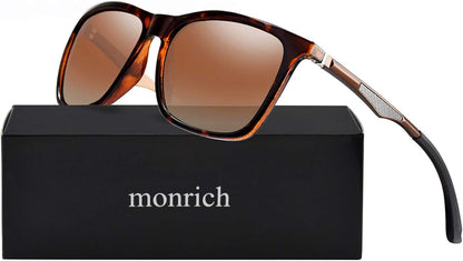 Polarized Sunglasses for Men Aluminum Mens Sunglasses Driving Rectangular Sun Glasses for Men/Women