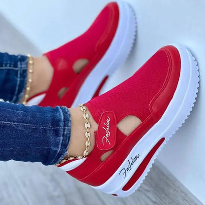 Women Shoes Sneakers Woman Tennis Shoes Canvas Shoe Female Casual Shoes Ladies Sport Shoes Platform Sneaker Hollow Out Shoes