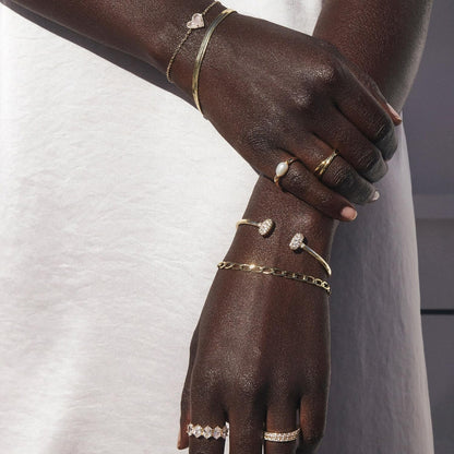 Leighton Pearl Band Ring