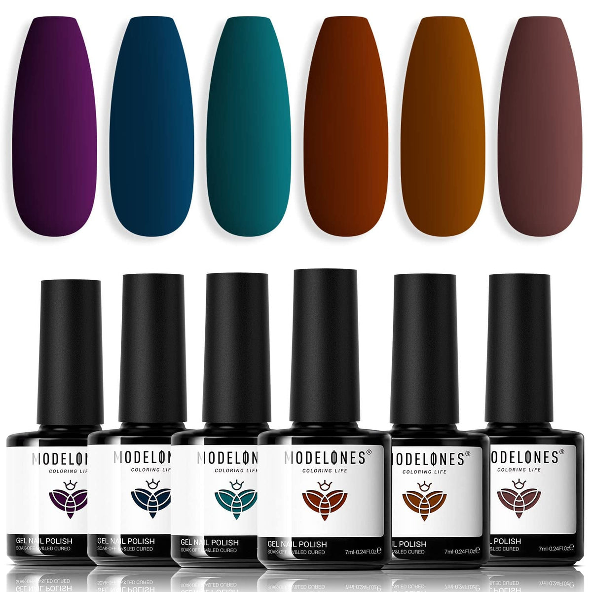 Gel Nail Polish Set, 6 Colors Easter Pastel Gel Polish Set with Nail Art Liner Brush, Soft Pink White Light Purple Blue Green Nude Spring Painting Nail Gel Polish Kit Mani DIY Salon Gifts