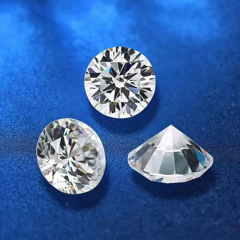 Natural Diamonds D Color Round Shape VVS1 Excellent Clarity Natual Diamonds With GRA Certificate Report and Card 1.0 Carat/ 2.0 Carat /0.5 Carat,Retail Price $9999
