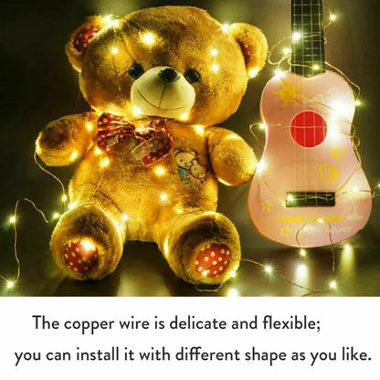 2020 1M - 10M LED Fairy String Lights Fairy Light Battery Operated For Christmas Xmas Party Home Decor LED Strings & Decoration Lights