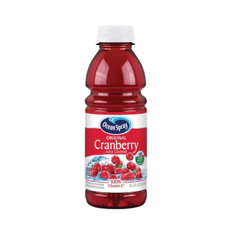 Ocean Spray Cranberry Juice Cocktail 15.2 Fl. Oz., 12 Pk.