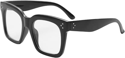 Vintage Women Oversized Sunglasses Designer Luxury Square Sun Glasses UV400 Protection Flat Lens