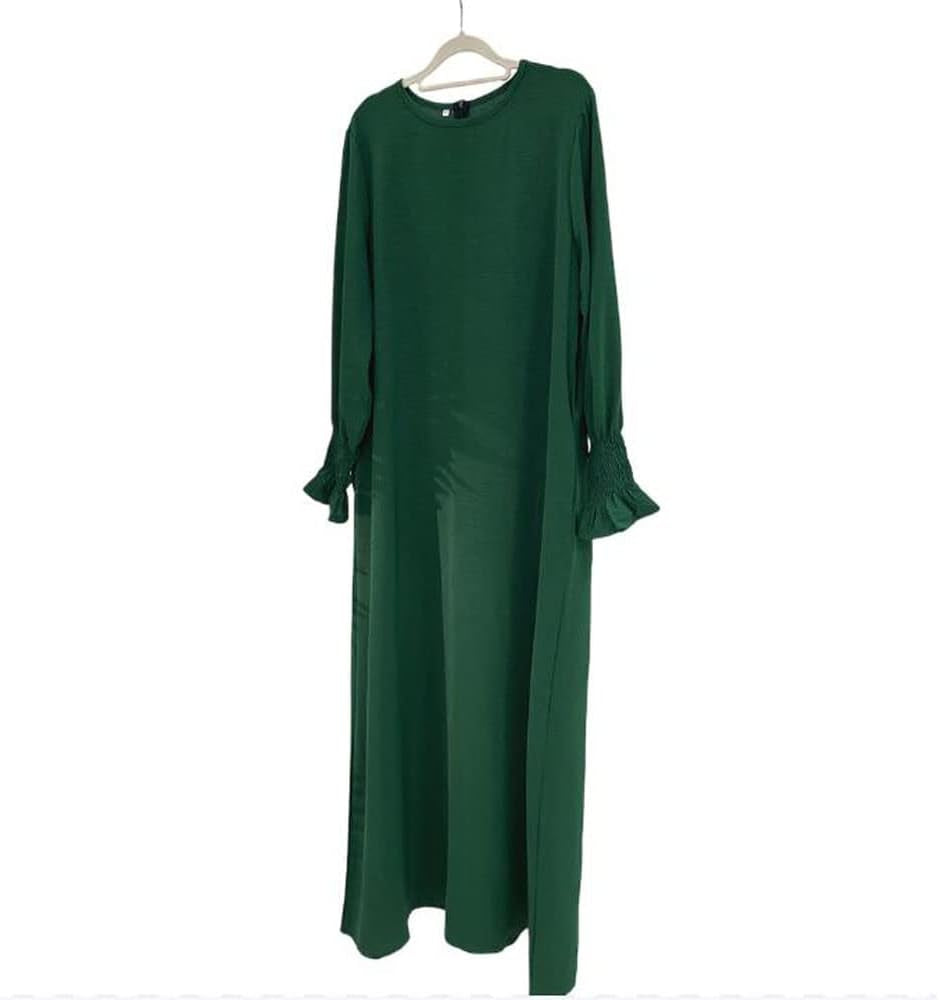 Women Prayer Dress Muslim Ramadan Garment Abaya Dubai Islam Jilbeb Long Dress without Hijab
