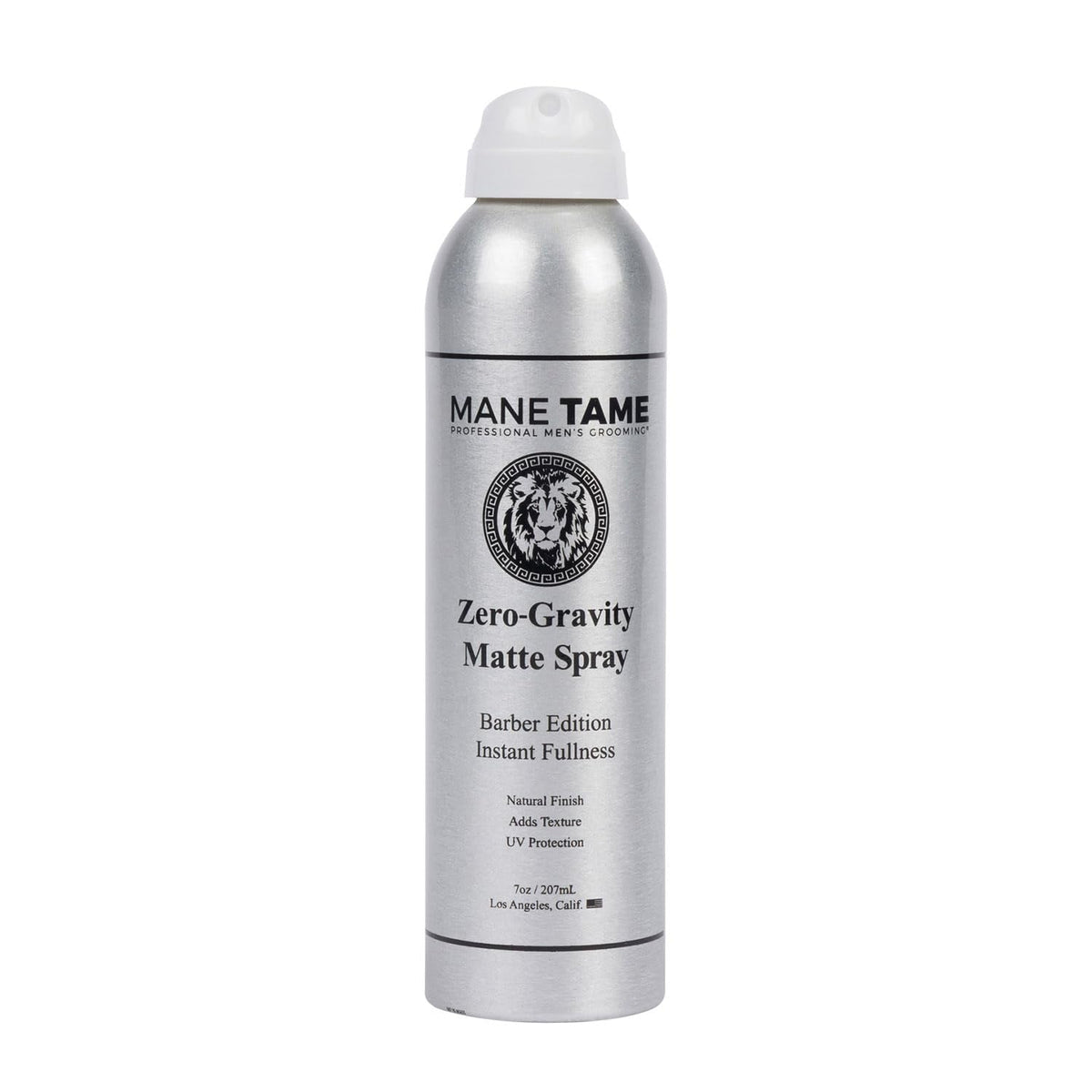 MANE TAME Zero-Gravity 7Oz Matte Finish Spray - Adds Instant Fullness, Volume, Texture, and UV Protection for Thicker, Styled Hair