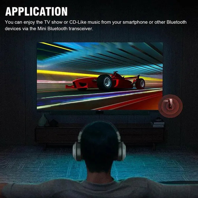 2 in 1 Wireless Bluetooth 5.0 Receiver Transmitter Adapter 3.5Mm Jack for Car Music Audio Aux A2Dp Headphone Reciever Handsfree