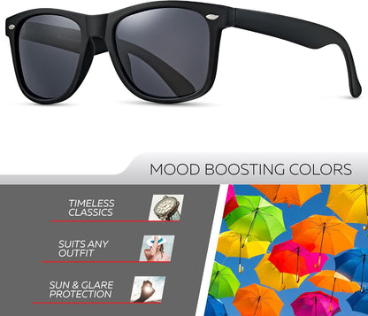Polarized Sunglasses for Men and Women - UV Protection Classic Sun Glasses