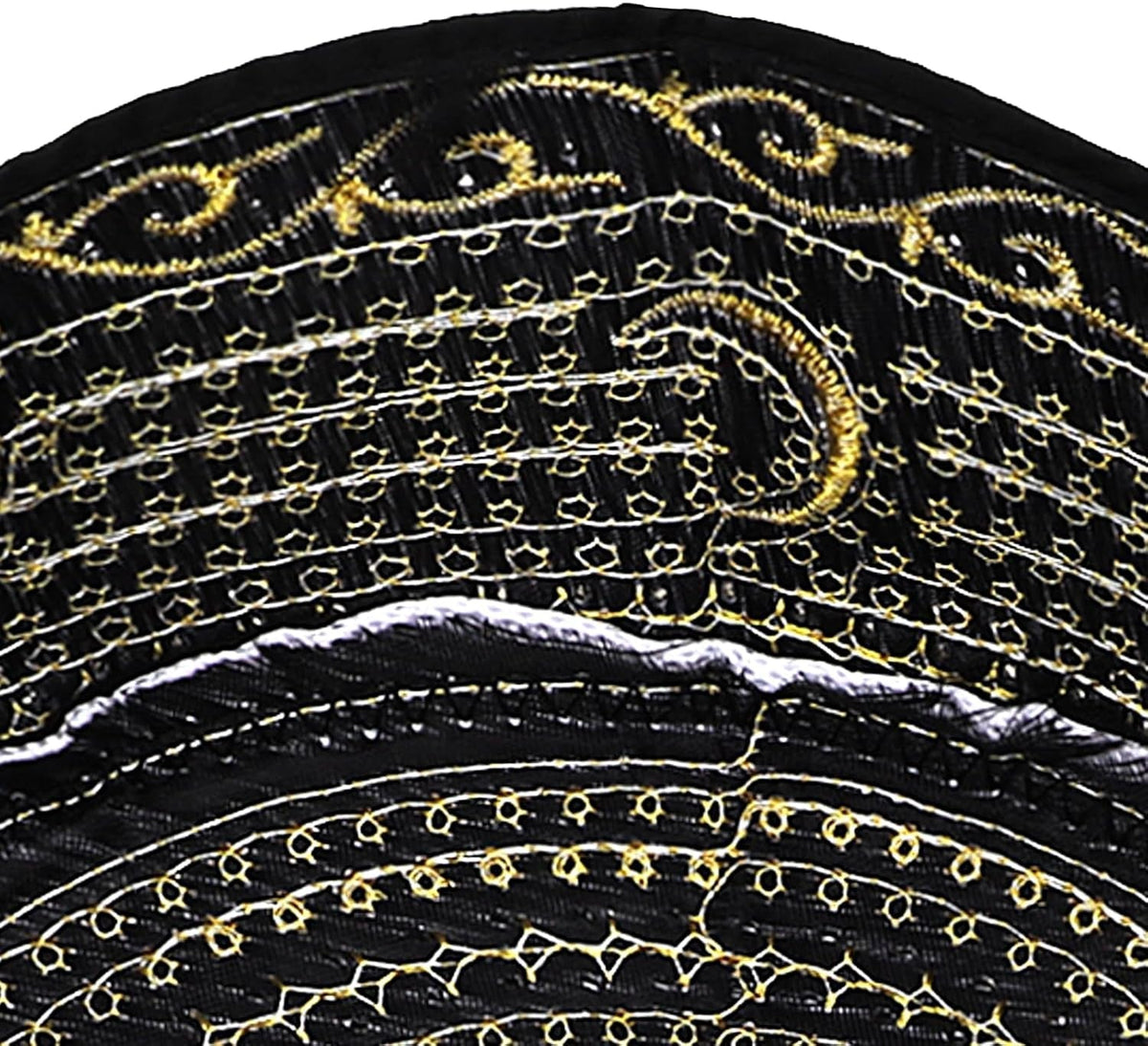 Islamic Men Prayer Kufi Hat Muslim Arabian Embroidered Skull Cap Arab Indian Religious Praying Cap Ramadan Eid Gift