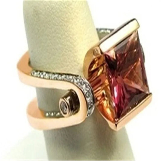 New fashion exquisite ladies jewelry 925 sterling silver  ruby ring princess bride engagement ring jewelry size US5-12