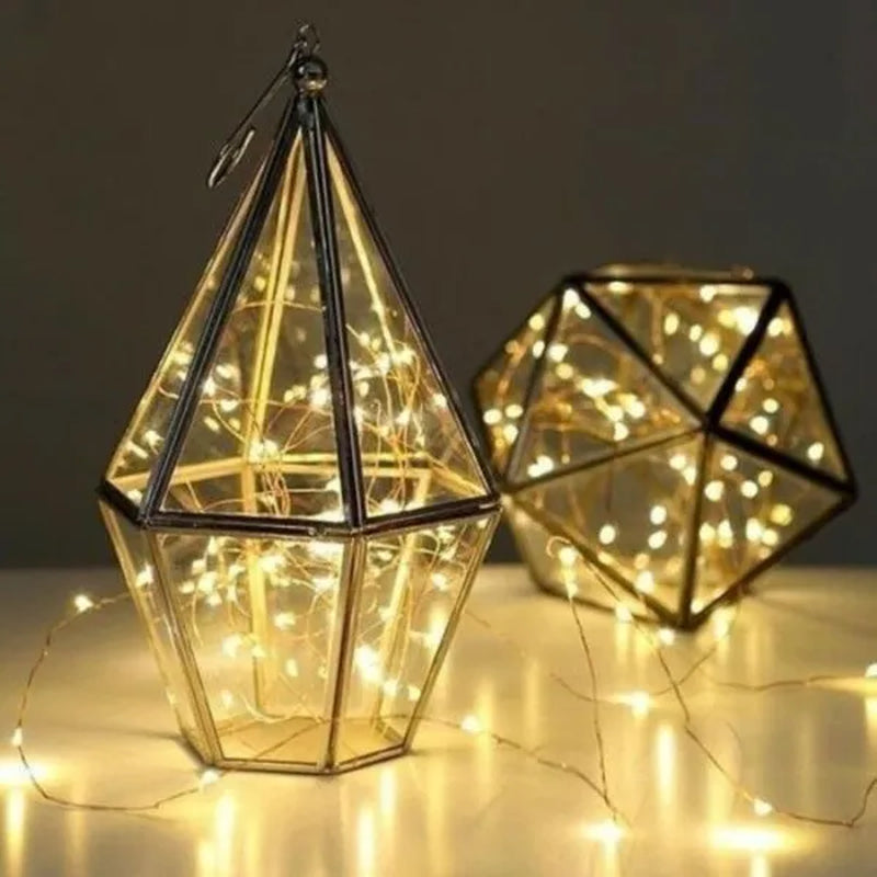 2020 1M - 10M LED Fairy String Lights Fairy Light Battery Operated For Christmas Xmas Party Home Decor LED Strings & Decoration Lights