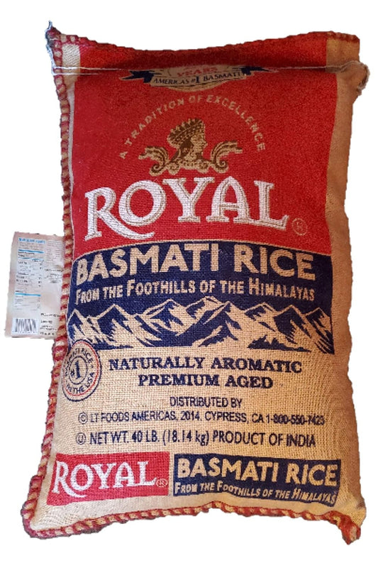 Basmati Rice 40-Pound Bag