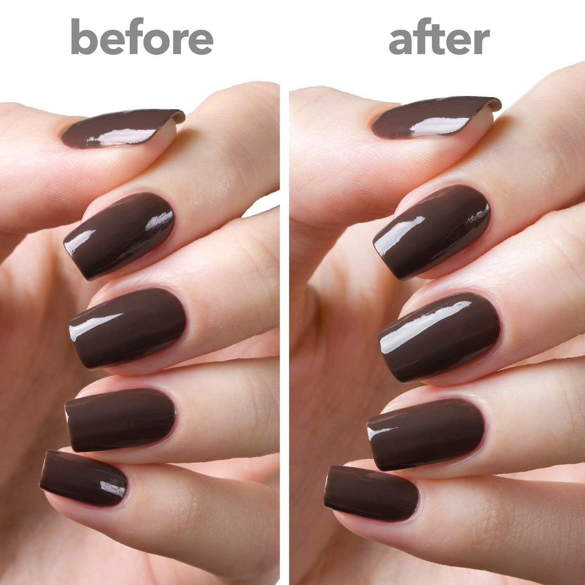 "In a Rush Quick Dry Nail Polish - Fast Drying Top Coat Nail Polish with High Glossy Shine - Clear Nail Polish (0.45 fl oz)