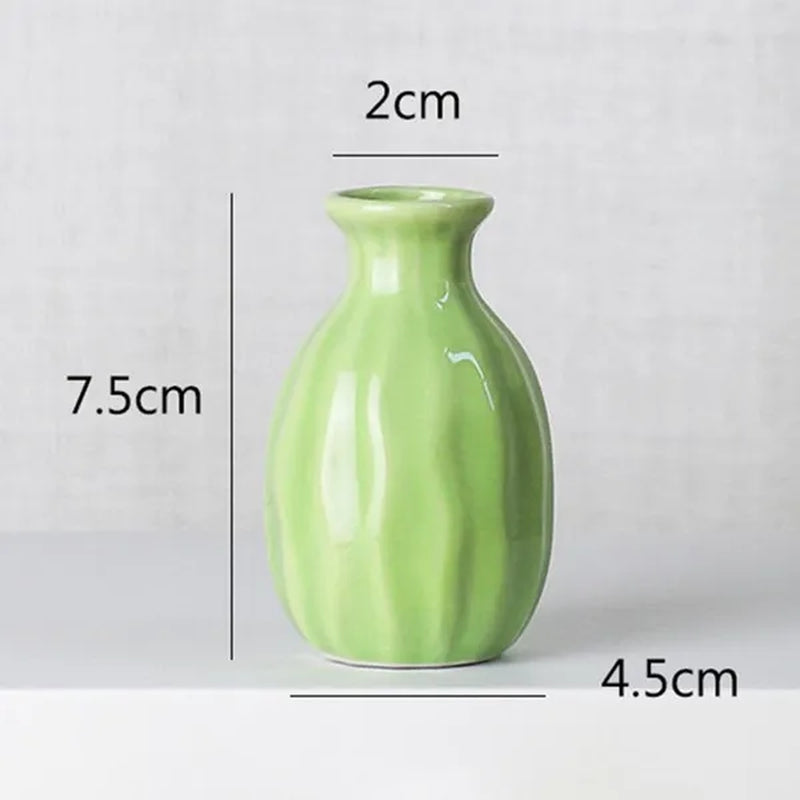 Ceramic Aromatherapy Bottle Home Ceramic Vase Decoration Decoration Hydroponic Small Vase