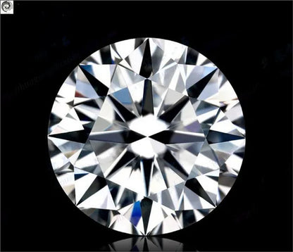 YJY/ 8~10mm AAAAA Round White Gemstone Zircon Diamonds Round Cut Loose Gemstones/YJY