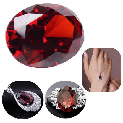 10 CT PIGEON BLOOD RED RUBY UNHEATED 12 * 16 MM DIAMOND OVAL LOOSE GEMS
