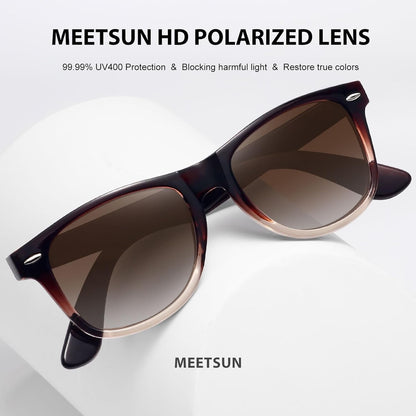 Polarized Sunglasses for Women Men Classic Retro Trendy Driving Sun Glasses UV400 Protection (3 Pack)