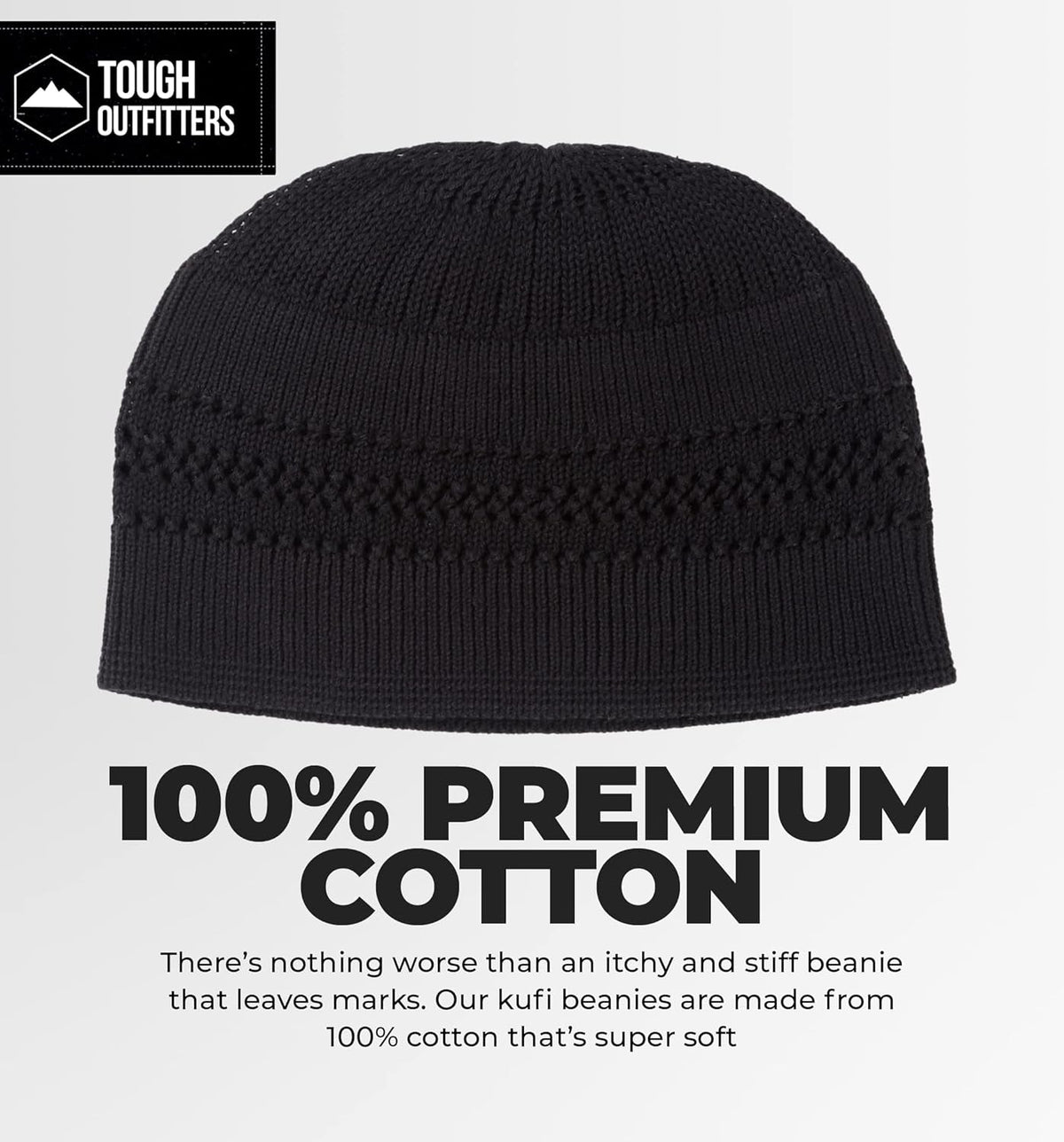 Kufi Hat - Kufi Hats for Men Muslim, Turkish Kufi Cap