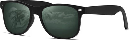 Sunglasses Men Polarized Sunglasses for Womens Trendy Retro Mirror Lens for Driving Fishing UV400 Protection