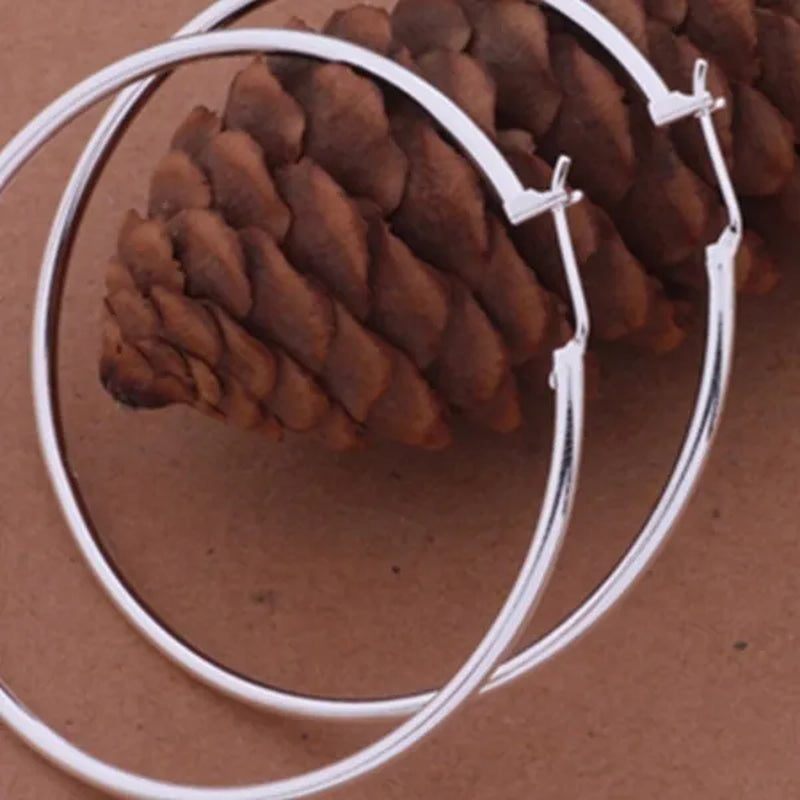 Delysia King Large Circle Earrings