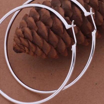 Delysia King Large Circle Earrings