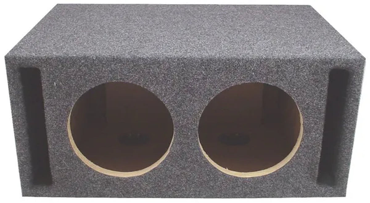 Car Audio Dual 15" SPL Bass Subwoofer Labyrinth Vent Sub Box Stereo Enclosure