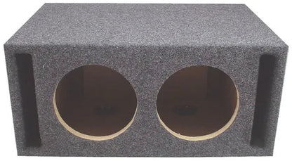 Car Audio Dual 15" SPL Bass Subwoofer Labyrinth Vent Sub Box Stereo Enclosure
