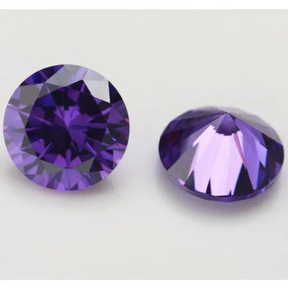 6.5Ct Loose Gemstone round Cut Cubic Zirconia Stone Jewelry Production Craft Bead Grade VVS 10.0 Mm/0.393Inch