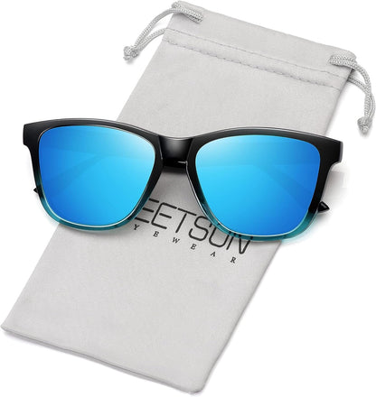 Polarized Sunglasses for Women Men Classic Retro Designer Style