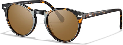 Vintage Polarized Sunglasses for Men UV400 Protection Retro Fashion Eyewear Hand-crafted Acetate Frame CA5288L