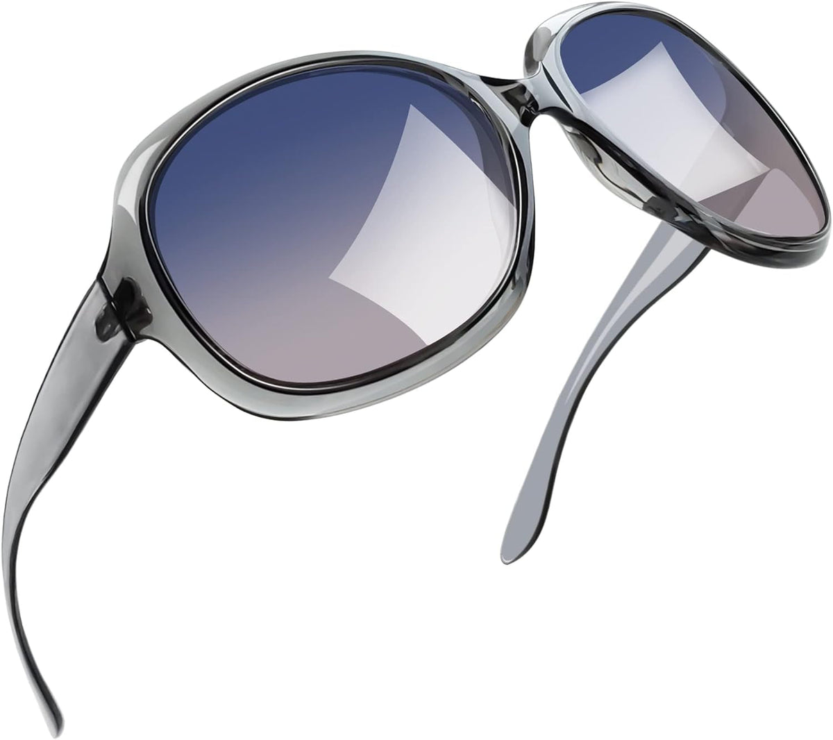 Oversized Sunglasses Womens Trendy Polarized Large Driving Sun Glasses Ladies UV Protective Big Sunnies Shades