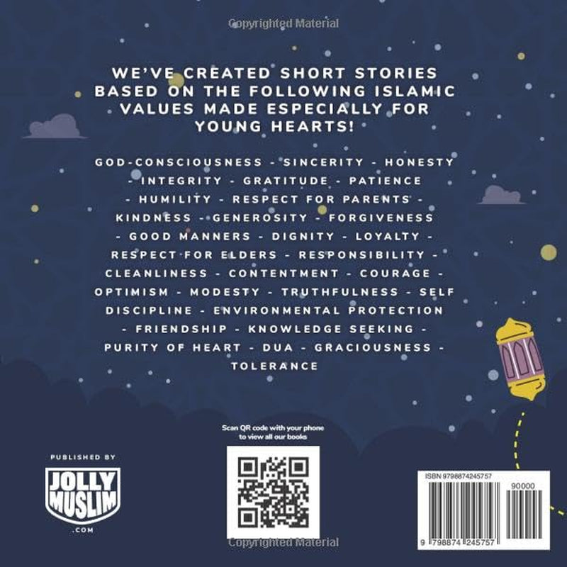 30 Short Bedtime Stories for Kids: Based on Islamic Values for Muslim Children - Perfect for Ramadan and Beyond!