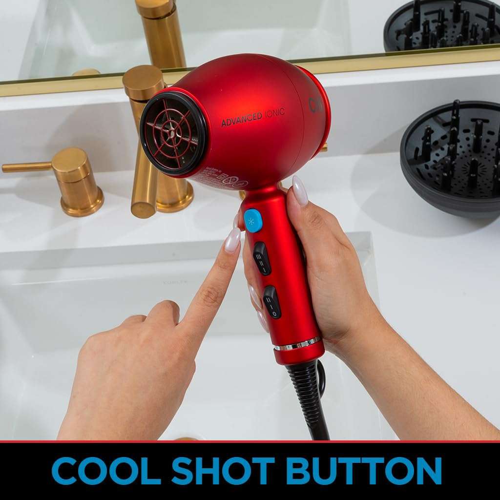 1875 Series Advanced Ionic Compact Hair Dryer, 16 Oz