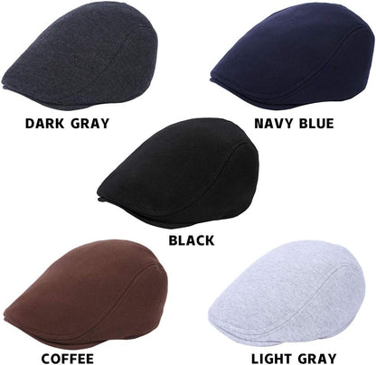 Men'S Flat Cap Gatsby Newsboy Lvy Irish Hats Driving Cabbie Hunting Cap
