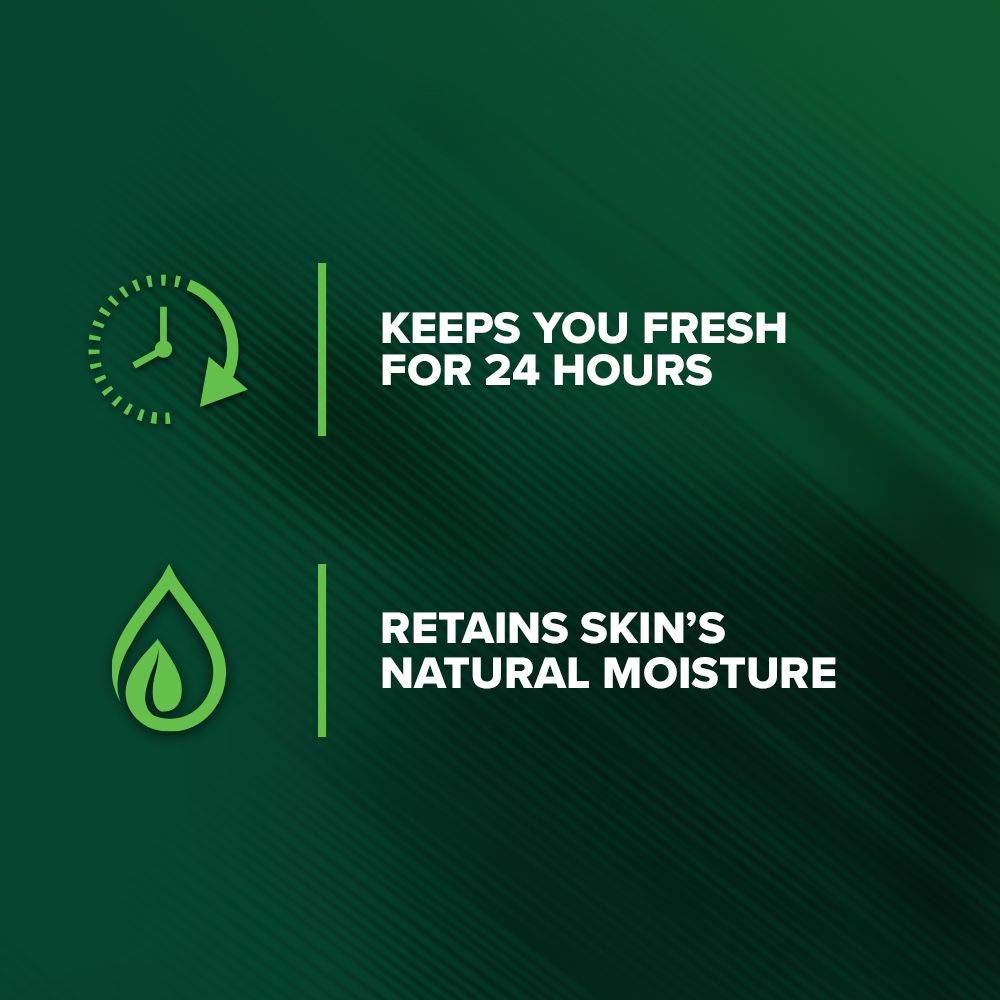 Ultimate Wake up Tea Tree Face & Body Wash for Men, Moisturizing Body Wash Washes Away Bacteria - 18 Fluid Ounce, 4 Pack