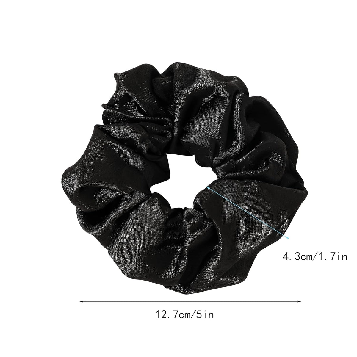 Scrunchies Hair Ties Satin Scrunchies Soft than Silk Scrunchies Elastics Bands Ponytail Holder Pack of Neutral Scrubchy Hair Accessories Women Girls (8Pcs)