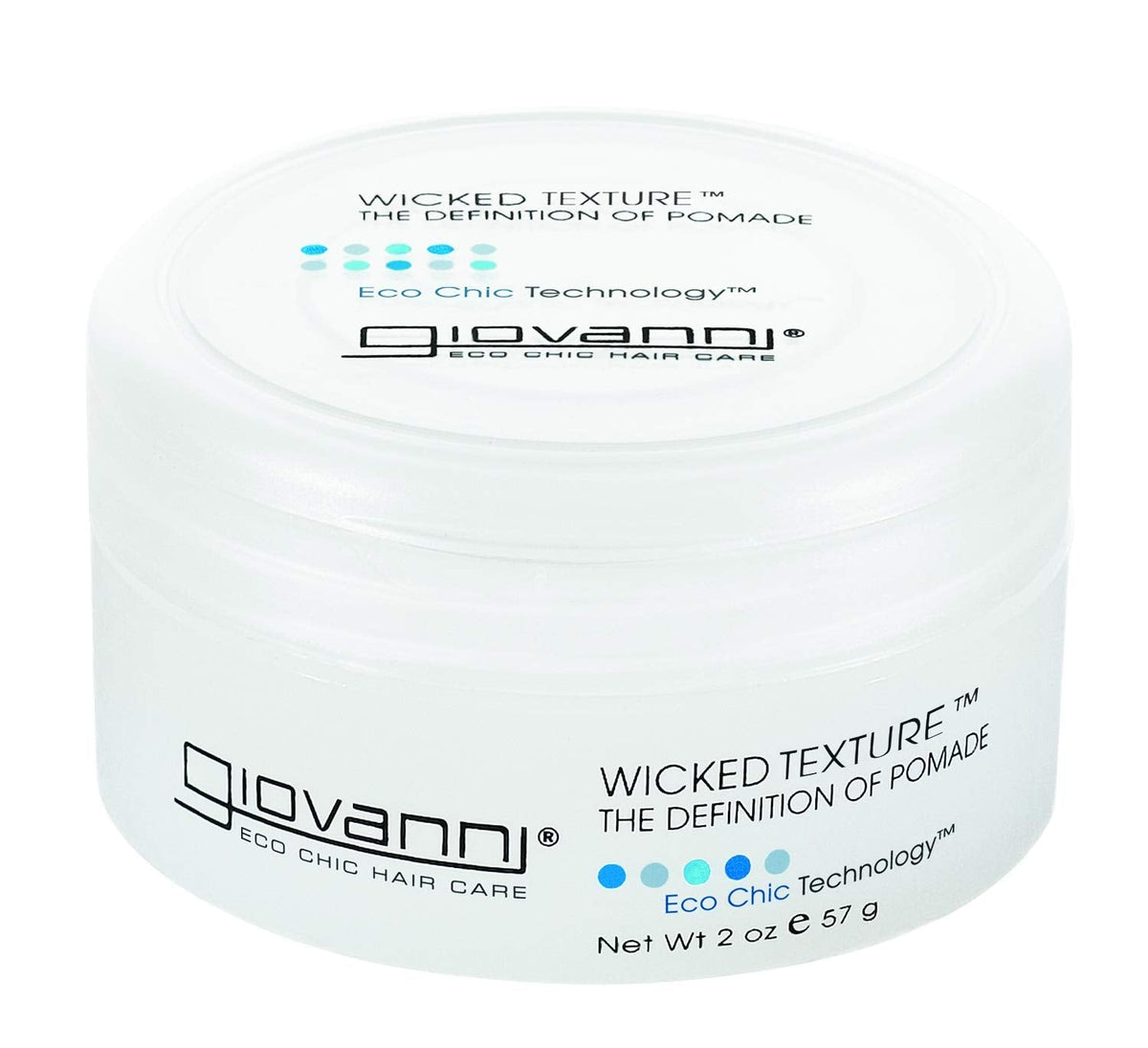 Wicked Texture the Definition of Pomade - Styling Hair Pomade, Helps to Shape Hair & Smooth Texture, Water Based Pomade That Washes Out Easily, Vegan, Paraben Free, Color Safe - 2 Oz