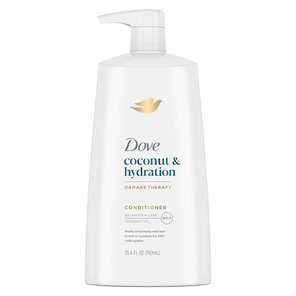 Ultra Care Coconut & Hydration Conditioner for Dry Hair with Jojoba and Sweet Almond Oils, 25.4 Oz