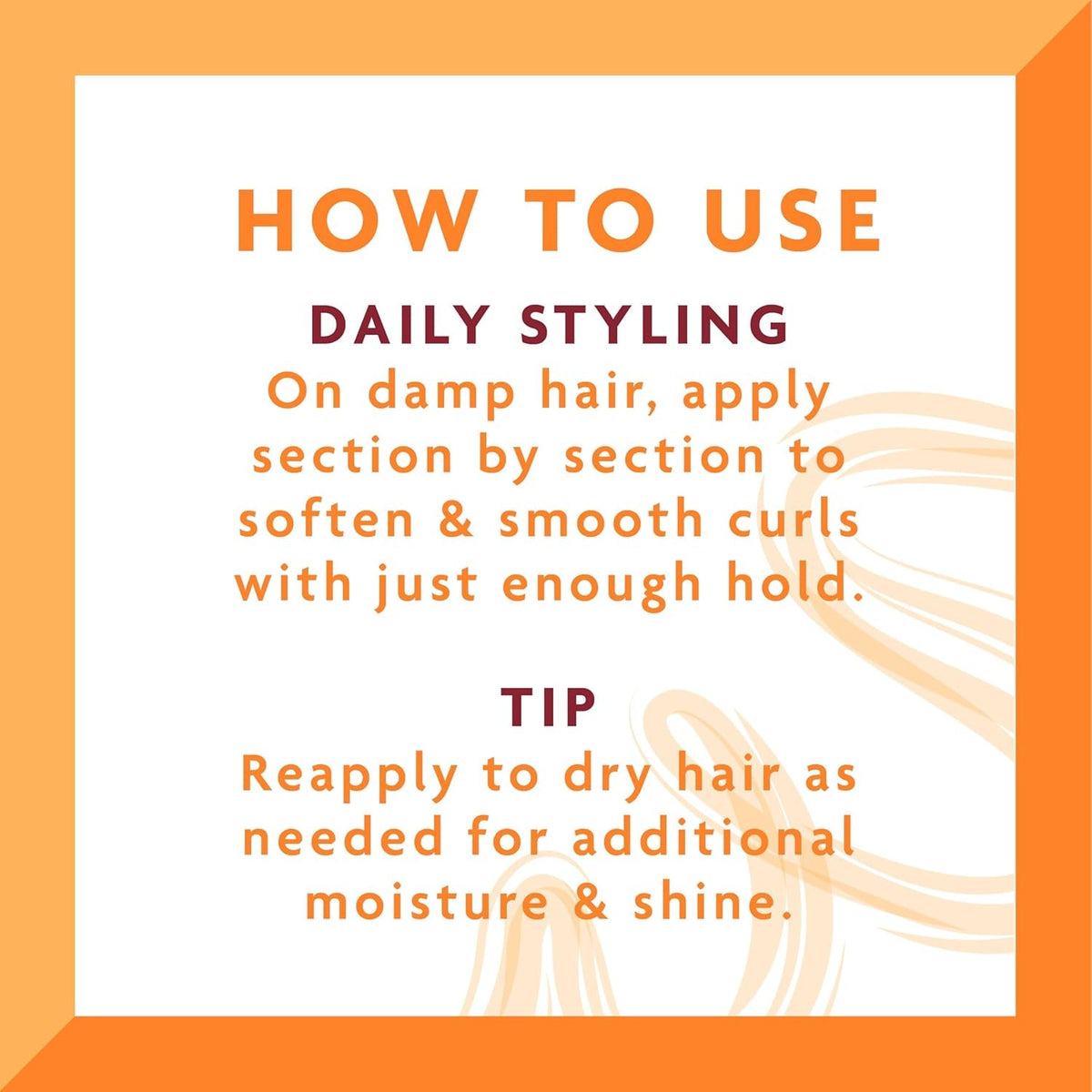 Coconut Oil Shine & Hold Mist with Shea Butter for Natural Hair, 8 Fl Oz