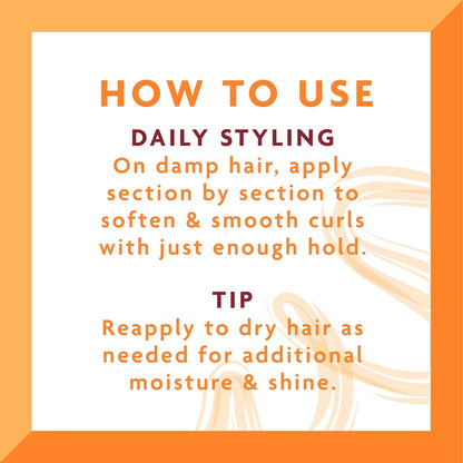 Coconut Oil Shine & Hold Mist with Shea Butter for Natural Hair, 8 Fl Oz