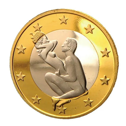 Special Offer Sale Sex Euros Coins Mix Order Pure Gold Coins Euro Coins Copy