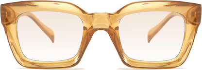 Classic Women Sunglasses Fashion Thick Square Sun Glasses Chunky Frame UV400 B2471