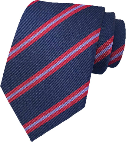 Men'S Classic Necktie Jacquard Woven Ties for Men Formal Business Ties Wedding Party Groomsmen Black Tie