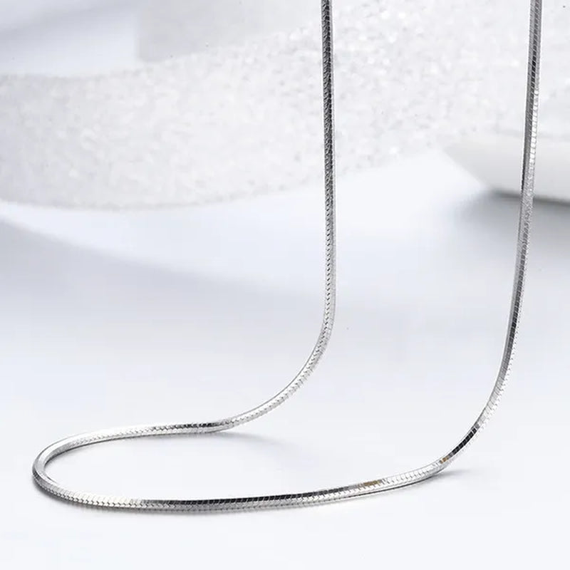 Women's Fashion Snake Bone Necklace Pendant Accessories Collarbone Chain Necklace Jewelry 16-inch-30 Inches