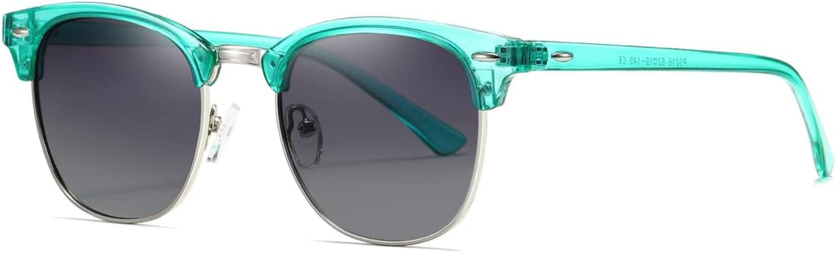 Polarized Sunglasses For Women And Men Semi Rimless Frame Retro Sun Glasses AE0369