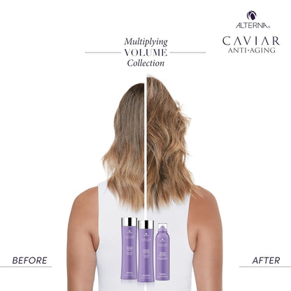 Haircare CAVIAR Anti-Aging Multiplying Volume Styling Mousse, 8.2 Fl Oz | for Fine, Thin Hair | Medium Hold | Create Instant Volume and Thickness | Sulfate Free