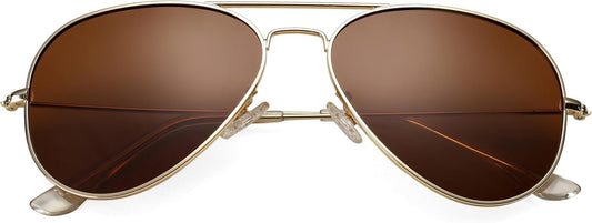 Aviator Sunglasses for Men Women Classic Polarized UV400 Protection