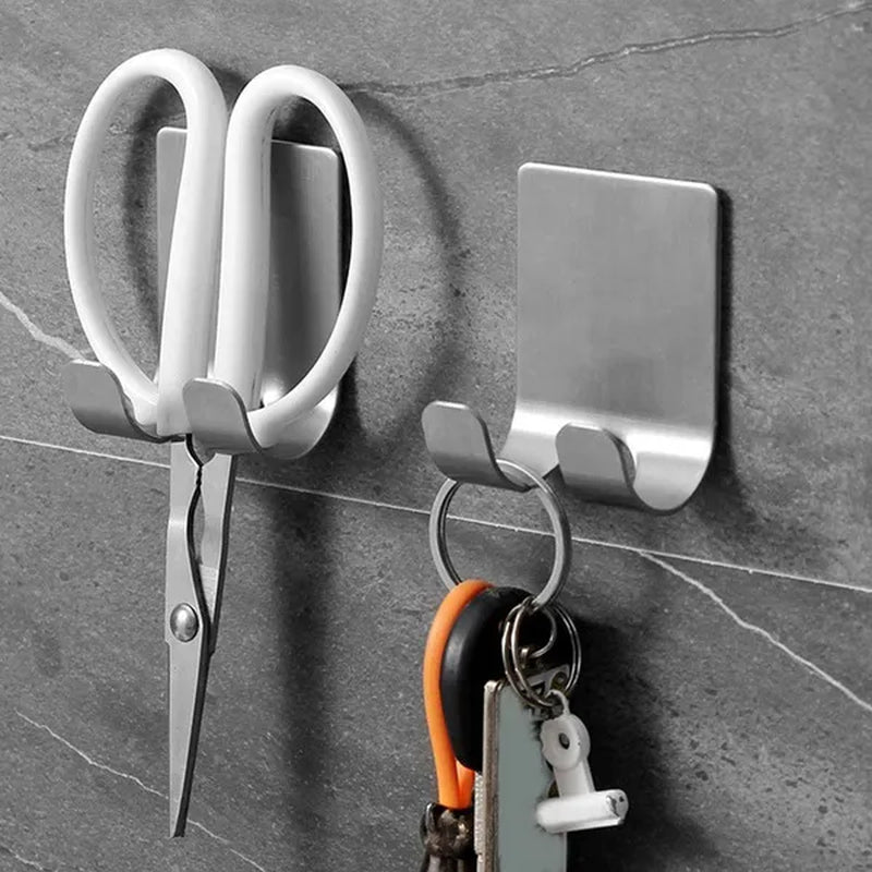 304 Stainless Steel Razor Holder Men Shaving Shaver Razor Stand Shelf Shaving Razor Storage Rack Bathroom Hook Organizer