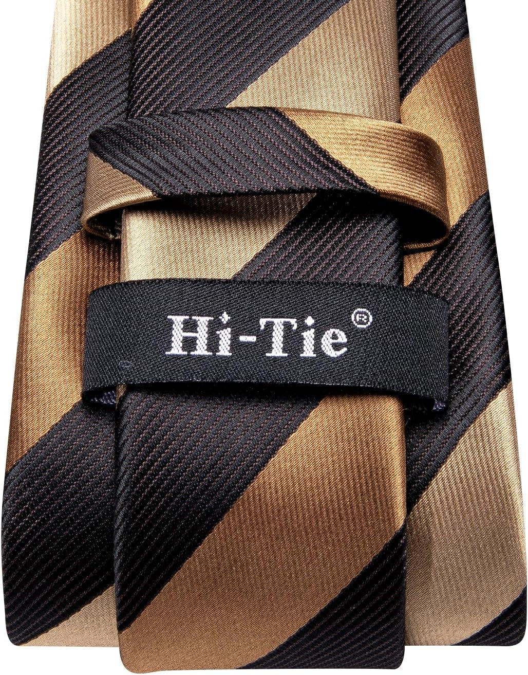 Mens Plaid Ties Classic Paisley Necktie with Handkerchief Cufflinks Set Business Stripe Tie