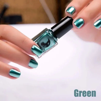 2020 Fashion New Metallics Nail Polish Mirror Nail Polish For Women Girl As Makeup Tool